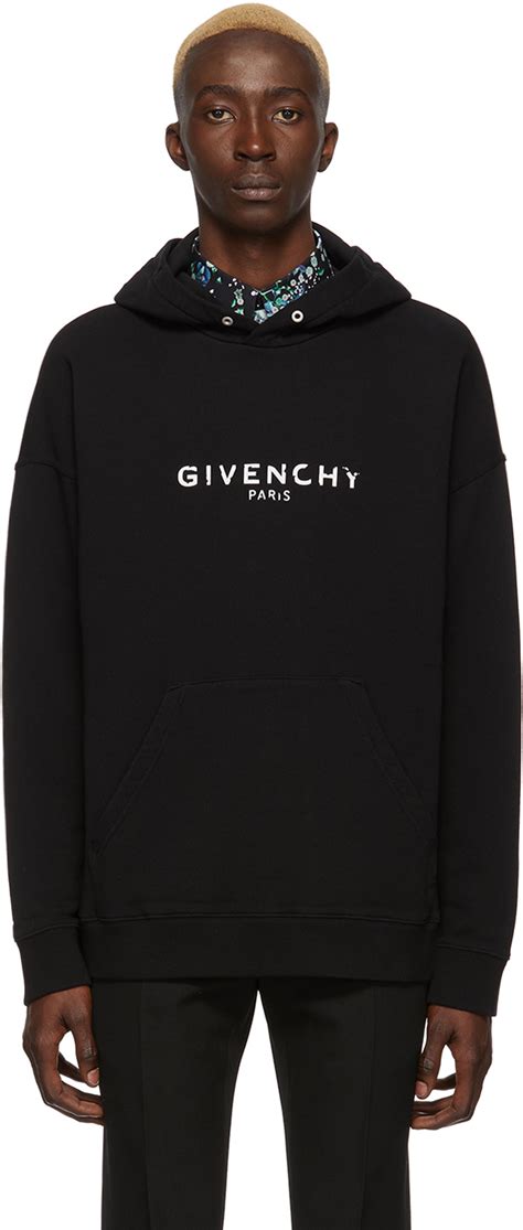 givenchy black hoodie womens|givenchy sleeveless hoodie.